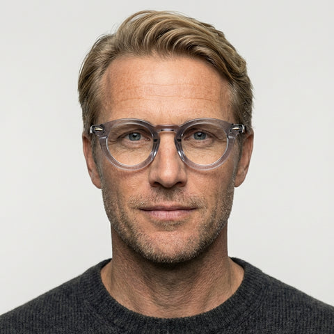 Aurélien - Transparent grå på model