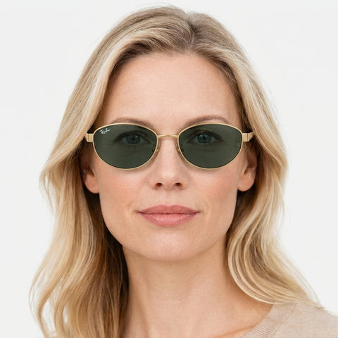 Ray-Ban RB3774D - 001/87 - Guld på model