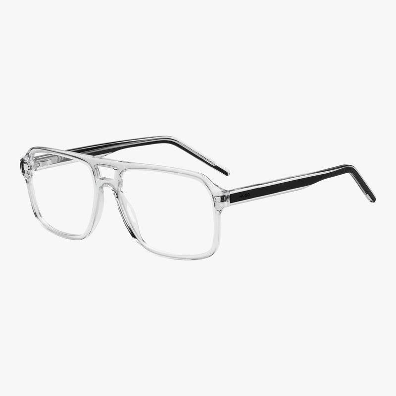 Hugo HG 1299 - 7C5 transparent rektangulær brille