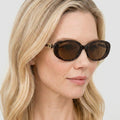 Gucci GG1684SA - 004 - Havana på model