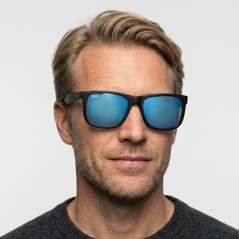 Ray-Ban JUSTIN - 622/55 - Sort på model