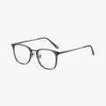 Elowen transparent grå firkantet brille
