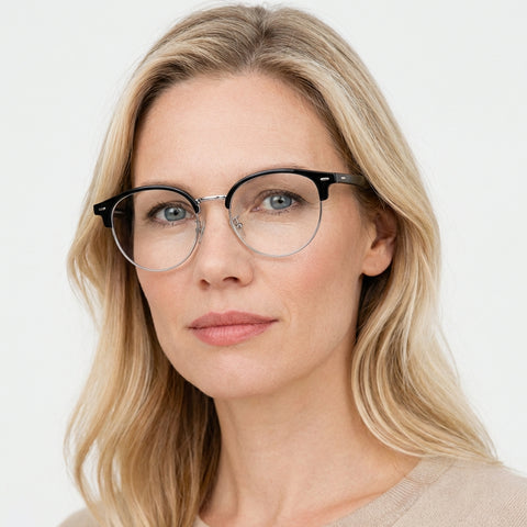 Solenne - Sort sølv på model