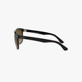 Ray-Ban Boyfriend - 609585 sort på brun rektangulær solbrille