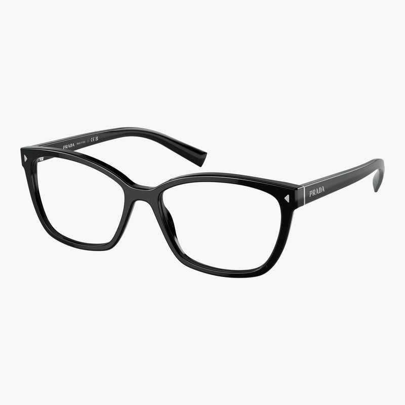 Prada PR 15ZV - 1AB1O1 sort cat-eye brille