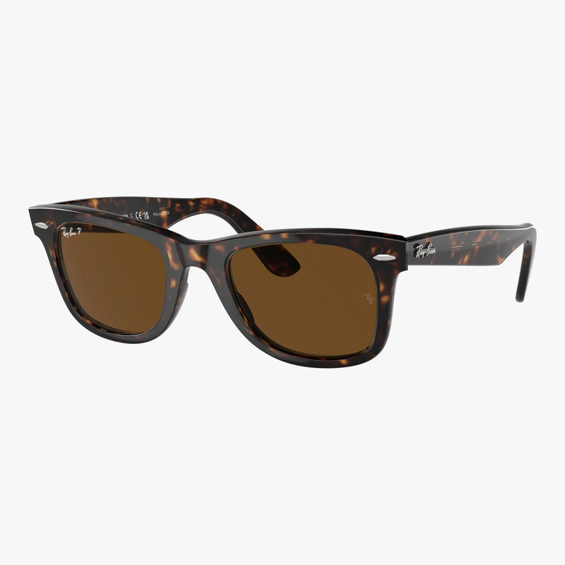 Ray-Ban WAYFARER - 902/57 tortoise rektangulær solbrille