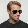 Ray-Ban AVIATOR LARGE METAL - 002/48 - Sort på model