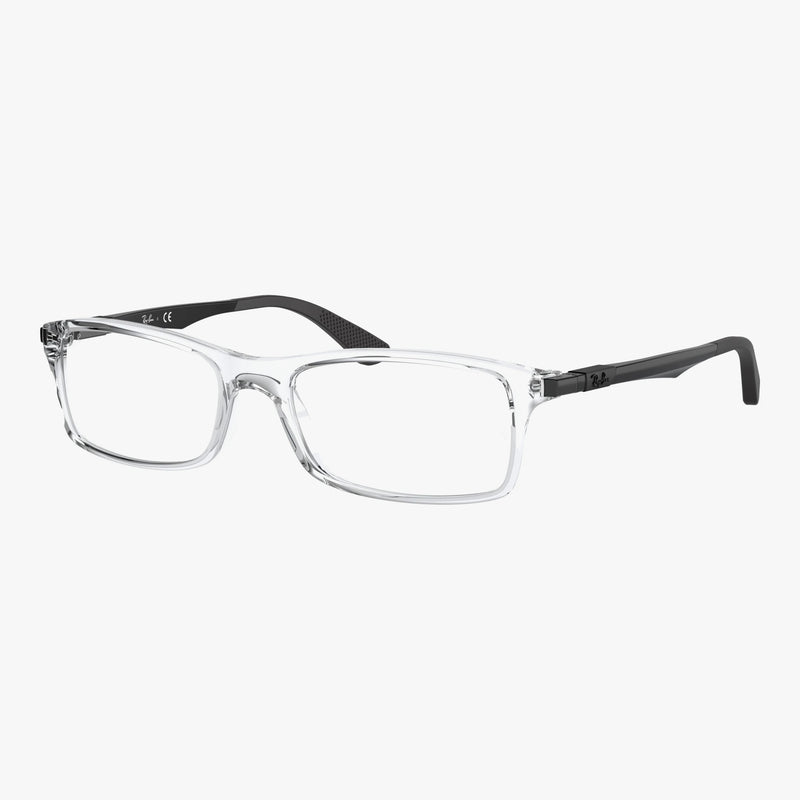 Ray-Ban RX7017 - 5943 - Transparent og sort