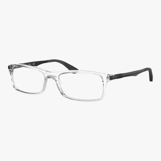 Ray-Ban RX7017 - 5943 - Transparent og sort