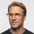Lustré - Transparent brun på model