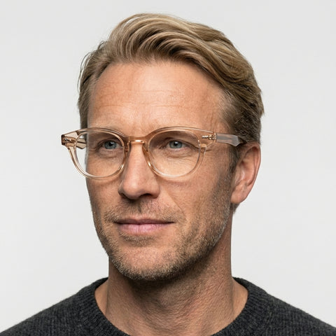 Lustré - Transparent brun på model