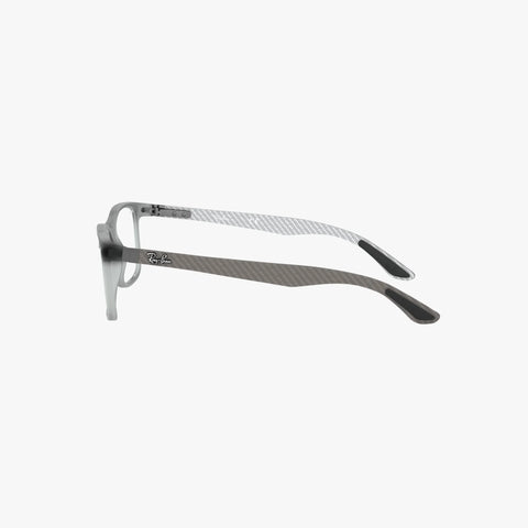 Ray-Ban RX8903 - 5244 transparent grå rektangulær brille