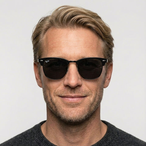 Ray-Ban CLUBMASTER - 1367B1 - Sort på model