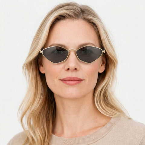 Miu Miu MU 56ZS - ZVN5S0 - Guld på model