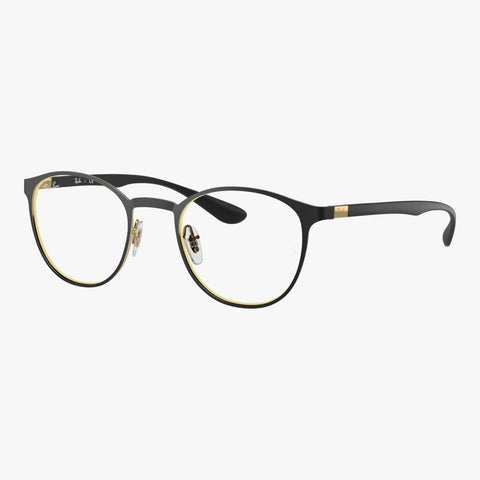 Ray-Ban RX6355 - 2994 sort og guld panto brille