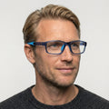 Novaro - Transparent blå på model