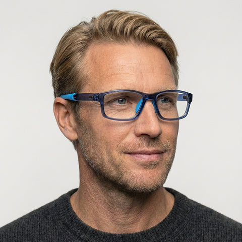 Novaro - Transparent blå på model