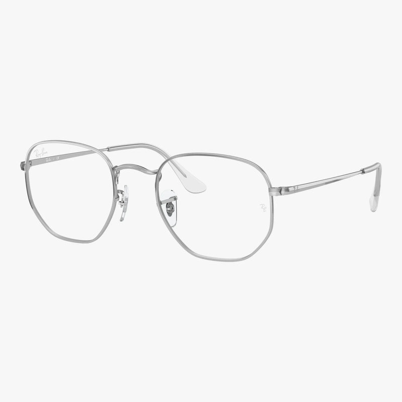 Ray-Ban RX6448 - 2501 sølv rektangulær brille