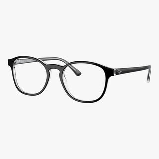 Ray-Ban RX5417 - 2034 - Sort og transparent