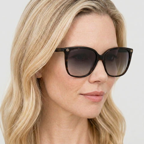 Gucci GG0022S - 003 - Havana på model