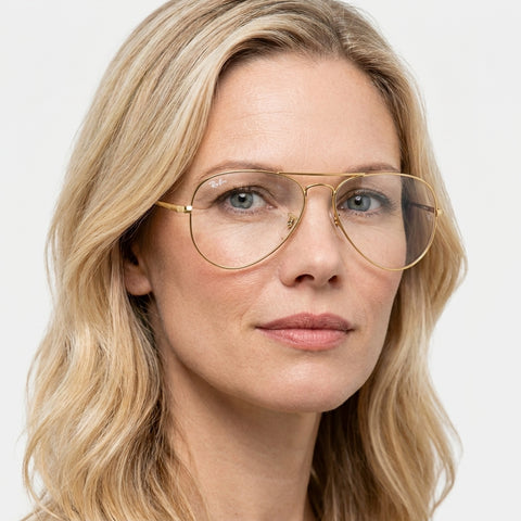 Ray-Ban Aviator - 2500 - Guld på model