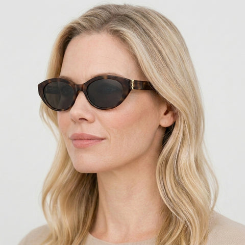 Saint Laurent SL M148 - 003 - Havana på model