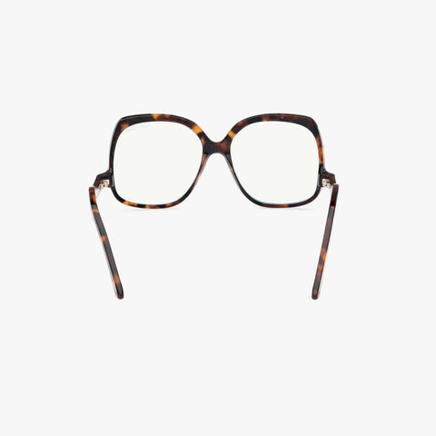 Tom Ford FT5968-B - 052 dunkel havana kvadratiske brille