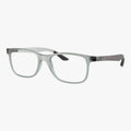 Ray-Ban RX8903 - 5244 transparent grå rektangulær brille