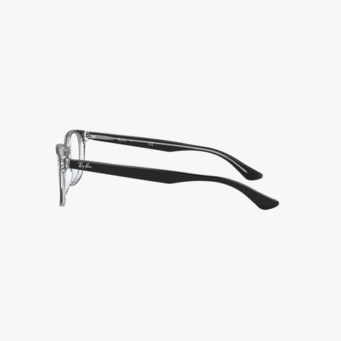 Ray-Ban RX5375 - 2034 - Sort og transparent