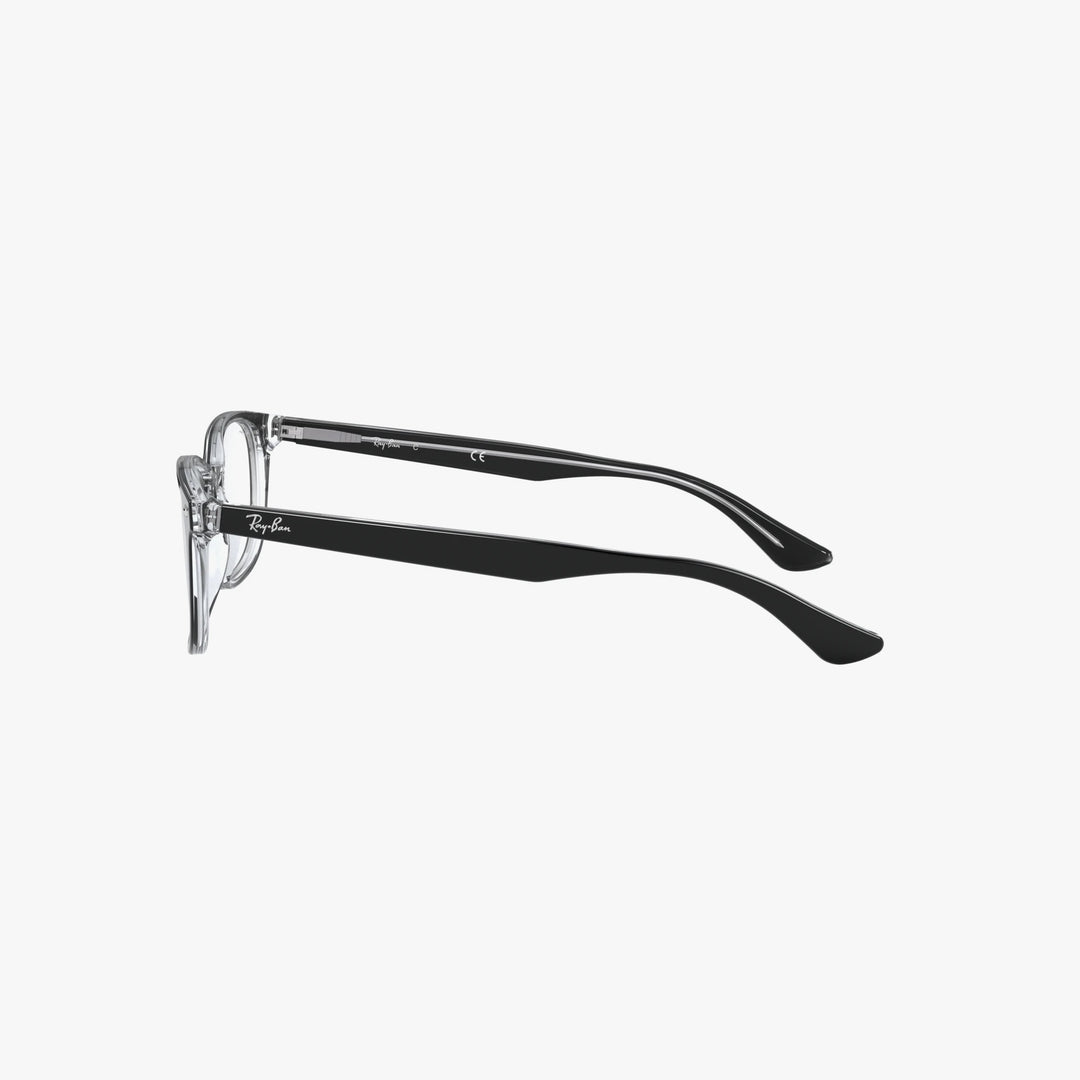 Ray-Ban RX5375 - 2034 - Sort og transparent