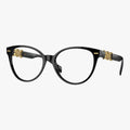 Versace VE3334 - GB1 sort cat-eye brille