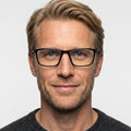 Ambré - Blank sort på model