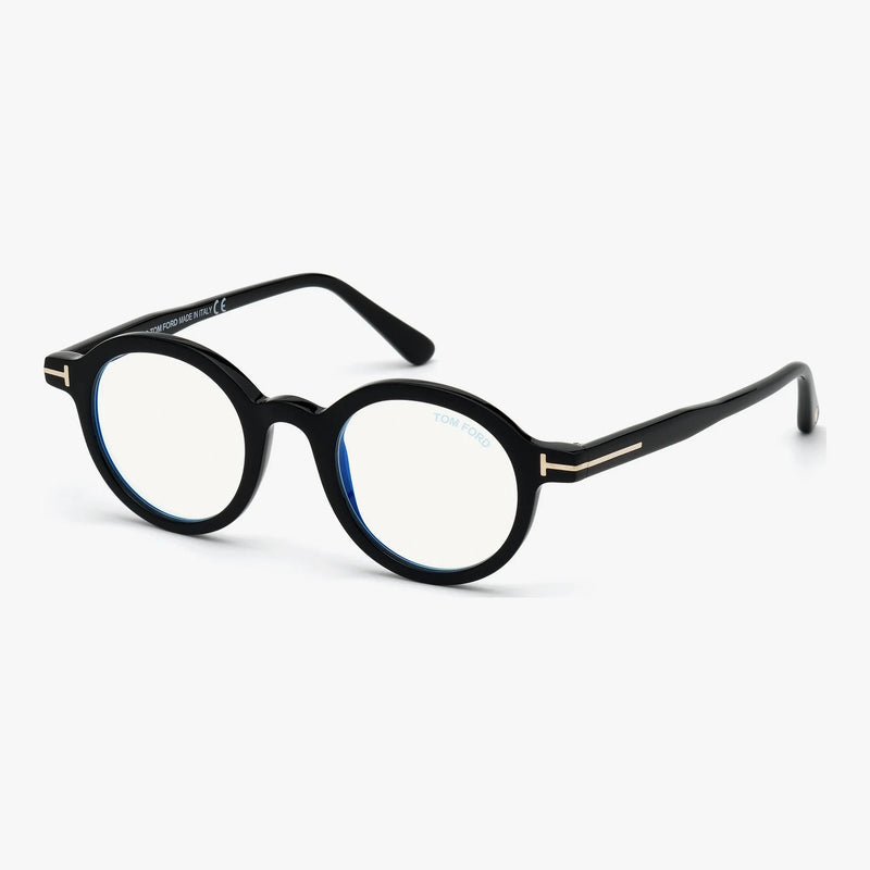 Tom Ford FT5664-B - 001 sort rund brille