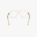 Tom Ford FT5737-B - 045 transparent brun aviator brille
