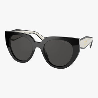 Prada PR 14WS - 09Q5S0 - Sort og hvid