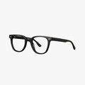 Elandor blank sort firkantet brille