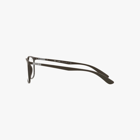 Ray-Ban RX7199 - 8063 brun rektangulær brille