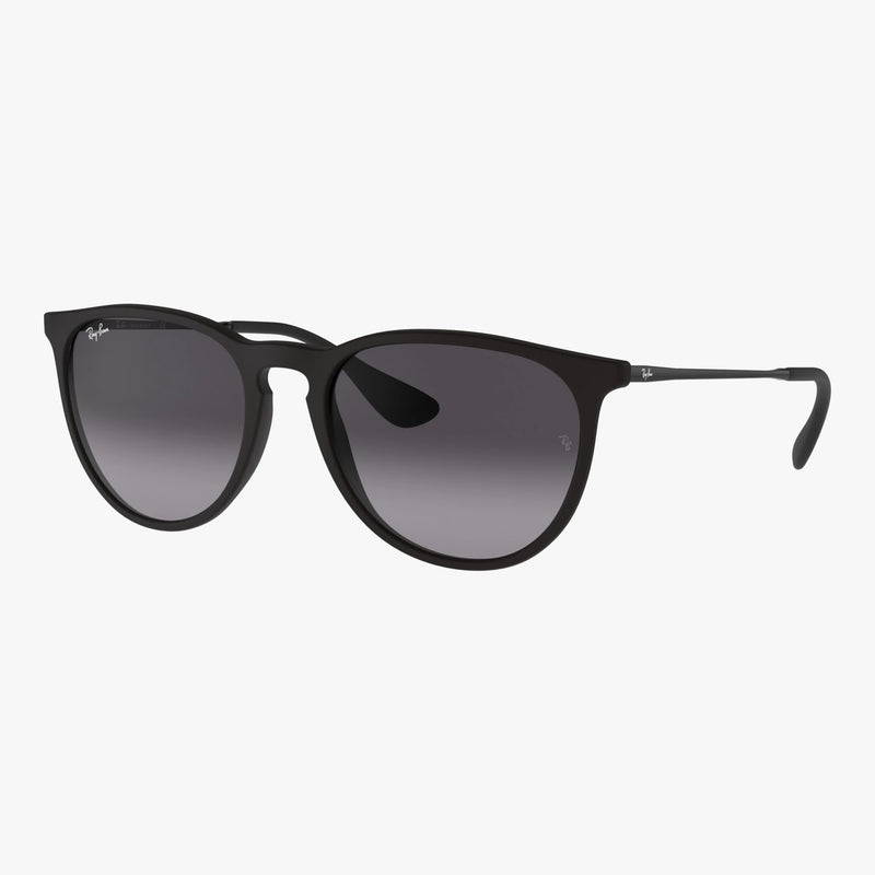 Ray-Ban ERIKA - 622/8G sort rund solbrille