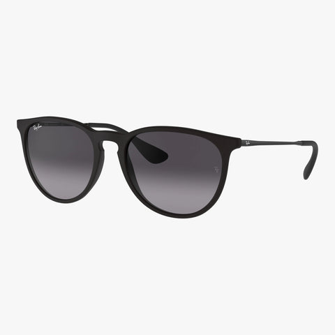 Ray-Ban ERIKA - 622/8G sort rund solbrille