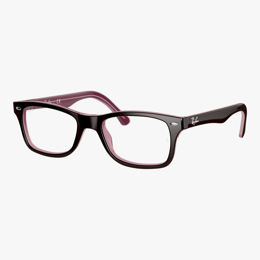 Ray-Ban RX5228 - 2126 - Mørkebrun og lilla