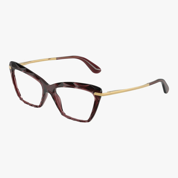 Dolce & Gabbana DG5025 - 3045 - Transparent bordeaux og guld