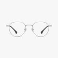 Viridian sølv rund brille