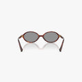 Miu Miu MU 04ZS - 21C40O havana brun oval solbrille