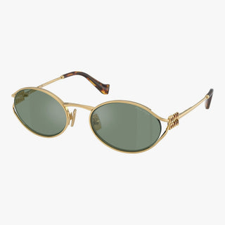 Miu Miu MU 52YS - 5AK04M - Guld og havana