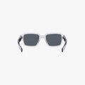 Prada PR 02ZS - U430A9 transparent grå rektangulær solbrille