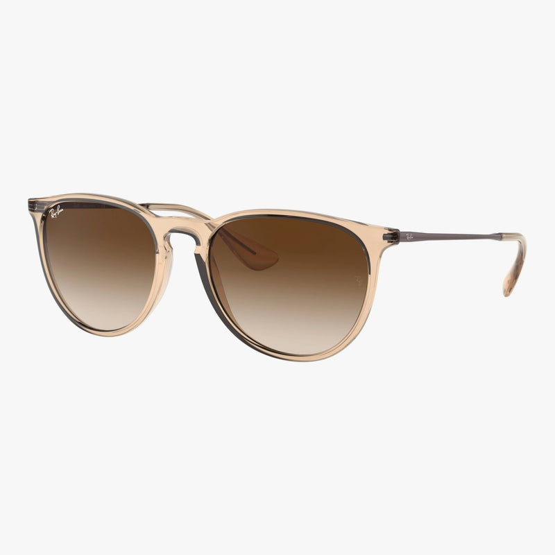 Ray-Ban ERIKA - 651413 transparent brun panto solbrille