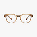 Bellamy transparent brun firkantet brille