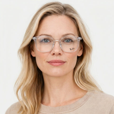 Ray-Ban RX5425D - 2001 - Transparent på model