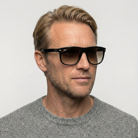 Ray-Ban Boyfriend - 601/32 - Sort på model