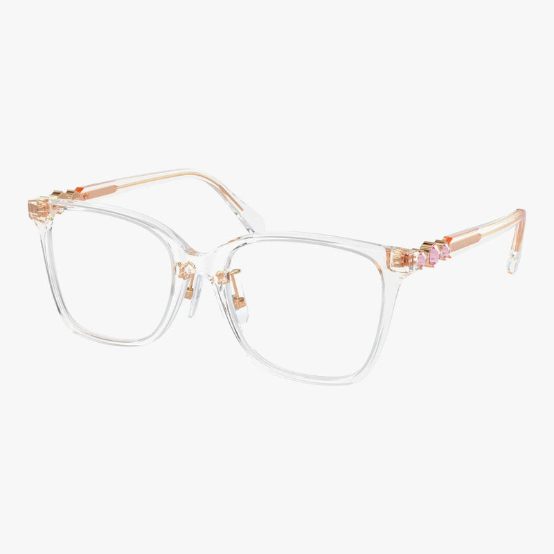 Swarovski SK2026D - 1027 transparent rektangulær brille